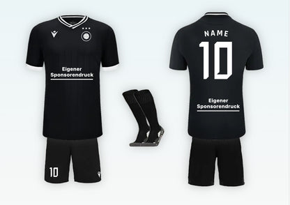 Fußball-Uniform Set – Trikot, Shorts & Stutzen